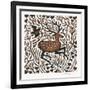 Woodland Deer, 2000-Nat Morley-Framed Giclee Print