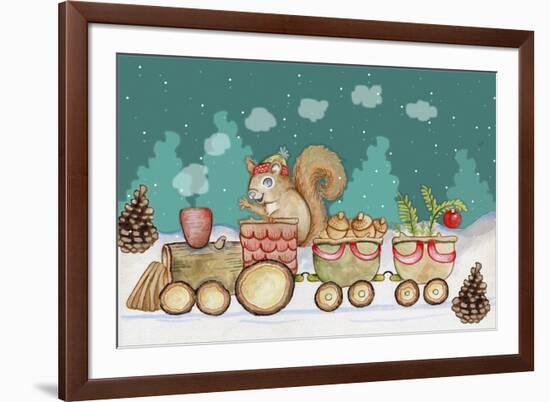 Woodland Express-Valarie Wade-Framed Giclee Print