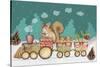 Woodland Express-Valarie Wade-Stretched Canvas