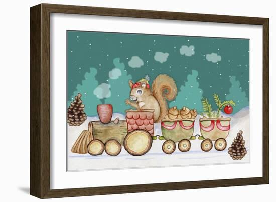 Woodland Express-Valarie Wade-Framed Giclee Print