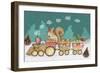 Woodland Express-Valarie Wade-Framed Giclee Print