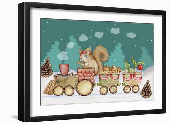 Woodland Express-Valarie Wade-Framed Giclee Print