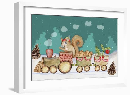 Woodland Express-Valarie Wade-Framed Giclee Print