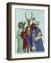 Woodland Family-Fab Funky-Framed Art Print