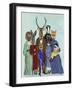 Woodland Family-Fab Funky-Framed Art Print