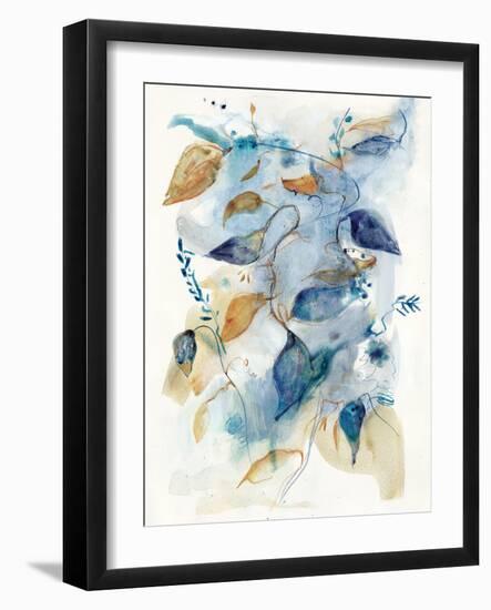 Woodland Flora II-Maya Woods-Framed Art Print