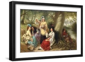 Woodland Flowers, 1873-Thomas Brooks-Framed Giclee Print