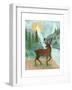 Woodland Forest II-Veronique Charron-Framed Art Print