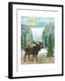 Woodland Forest IV-Veronique Charron-Framed Art Print