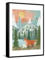 Woodland Forest V-Veronique Charron-Framed Stretched Canvas