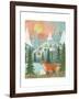 Woodland Forest V-Veronique Charron-Framed Art Print