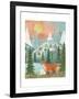 Woodland Forest V-Veronique Charron-Framed Art Print