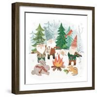 Woodland Gnomes II-Mary Urban-Framed Art Print