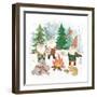 Woodland Gnomes II-Mary Urban-Framed Art Print