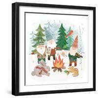 Woodland Gnomes II-Mary Urban-Framed Art Print