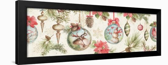 Woodland Holiday VI-Lisa Audit-Framed Art Print