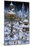 Woodland Holiday-Jeff Tift-Mounted Giclee Print