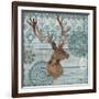 Woodland Ikat I-Paul Brent-Framed Art Print