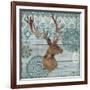 Woodland Ikat I-Paul Brent-Framed Art Print