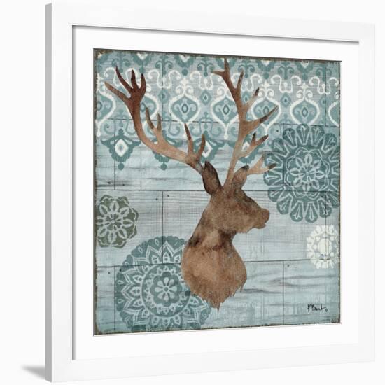 Woodland Ikat I-Paul Brent-Framed Art Print