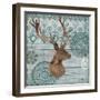 Woodland Ikat I-Paul Brent-Framed Art Print