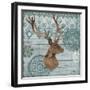 Woodland Ikat I-Paul Brent-Framed Art Print