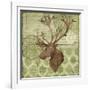 Woodland Ikat II-Paul Brent-Framed Art Print