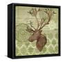 Woodland Ikat II-Paul Brent-Framed Stretched Canvas