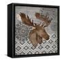 Woodland Ikat III-Paul Brent-Framed Stretched Canvas