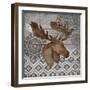 Woodland Ikat III-Paul Brent-Framed Art Print