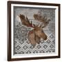 Woodland Ikat III-Paul Brent-Framed Art Print