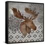 Woodland Ikat III-Paul Brent-Framed Stretched Canvas