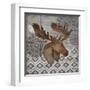 Woodland Ikat III-Paul Brent-Framed Art Print