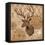 Woodland Ikat IV-Paul Brent-Framed Stretched Canvas