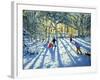 Woodland in Winter, Near Ashbourne, Derbyshire-Andrew Macara-Framed Giclee Print