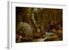 Woodland Interior, C.1850-55-John Frederick Kensett-Framed Giclee Print