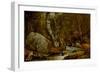 Woodland Interior, C.1850-55-John Frederick Kensett-Framed Giclee Print