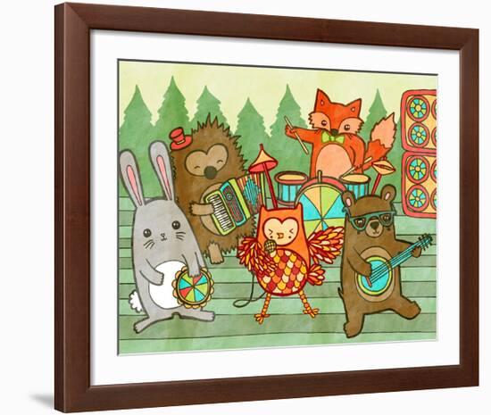 Woodland Jamboree-My Zoetrope-Framed Giclee Print