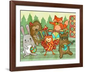 Woodland Jamboree-My Zoetrope-Framed Giclee Print