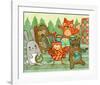 Woodland Jamboree-My Zoetrope-Framed Giclee Print