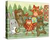 Woodland Jamboree-My Zoetrope-Stretched Canvas