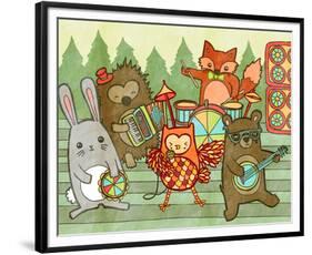 Woodland Jamboree-My Zoetrope-Framed Art Print