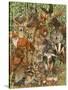 Woodland Mammals-Wendy Edelson-Stretched Canvas