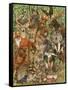 Woodland Mammals-Wendy Edelson-Framed Stretched Canvas