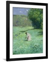 Woodland Meadow, 1876-Hans Thoma-Framed Giclee Print