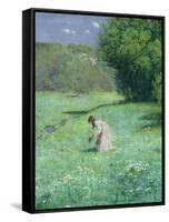 Woodland Meadow, 1876-Hans Thoma-Framed Stretched Canvas