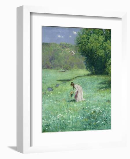 Woodland Meadow, 1876-Hans Thoma-Framed Giclee Print