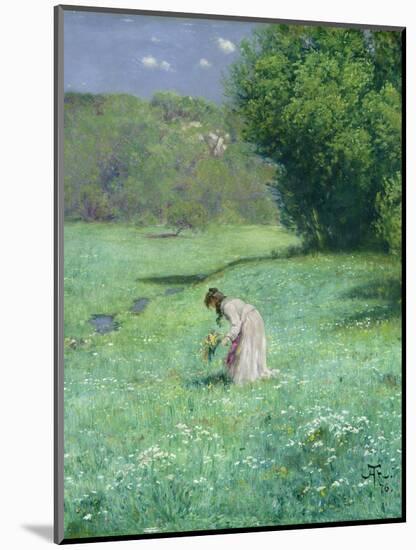 Woodland Meadow, 1876-Hans Thoma-Mounted Giclee Print