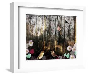 Woodland Moon-Claire Westwood-Framed Art Print