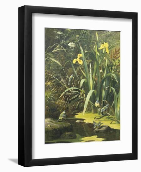 Woodland Pool-Olaf August Hermansen-Framed Giclee Print